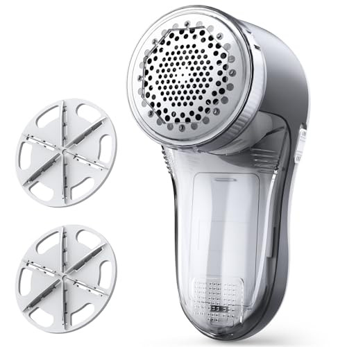 Battery Operated Lint Remover w/ 6-Leaf Blades