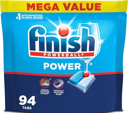 Finish Power Dishwasher Pods, Fresh Scent, 94 Count Deal