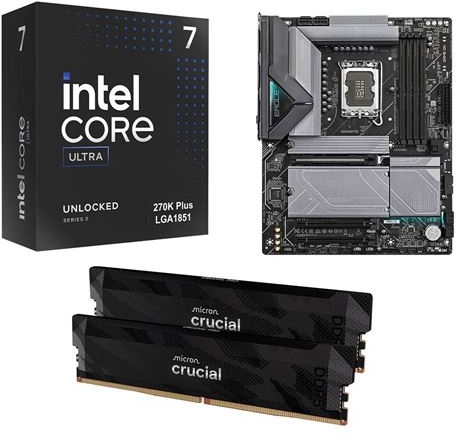 Intel Core Ultra 7 270K Plus CPU Bundle