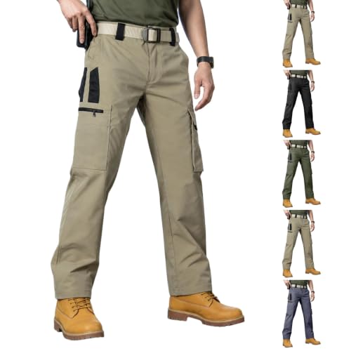 Ripstop Waterproof Tactical Cargo Work Pants