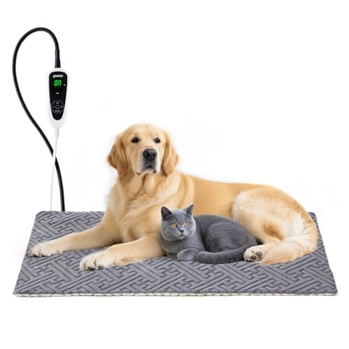 ZOMISIA Waterproof Heating Dog Pad w/ Chew-Resistant Cord 35"x24" Deal