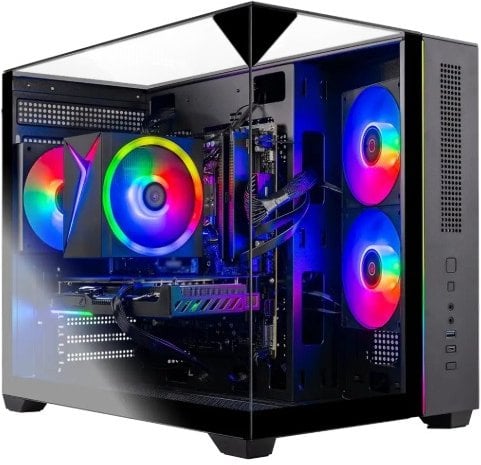 Skytech Crystal Gaming PC: U5 225F, Intel ARC B580 (12GB), 32GB DDR5-6000, 1TB SSD, 650W Deal