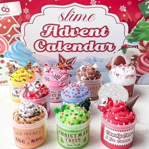 Oriental Cherry 24 Days Slime Advent Calendar