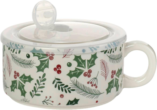 Kennedy Mistletoe Soup Mug with Lid Deal