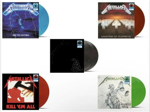 5-Album Metallica Vinyl Set Deal
