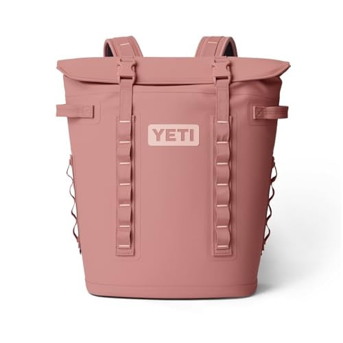 YETI Hopper M20 Backpack Soft Sided Cooler with MagShield Access, Sandstone Pink Deal