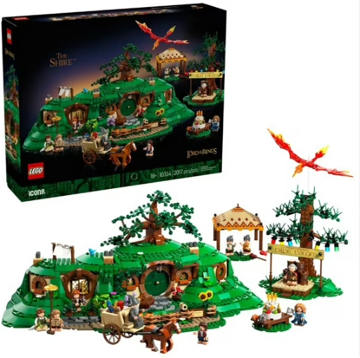 LEGO Icons The Lord of The Rings: The Shire Building Set 10354