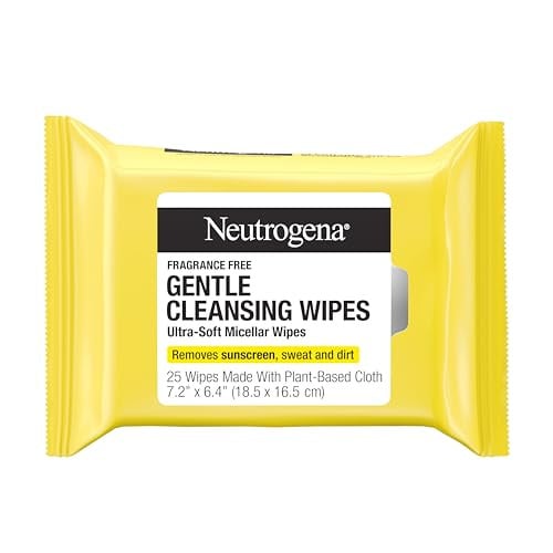 Neutrogena Gentle Facial Cleansing Wipes 25 Count Deal