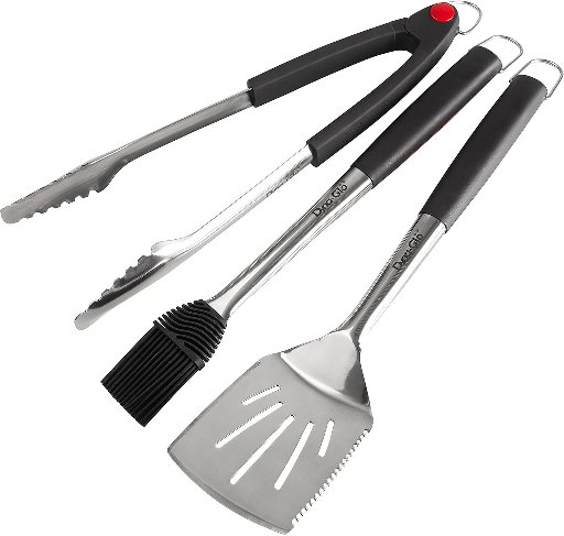 Dyna Glo 3-Piece Stainless Steel Grill Tool Set