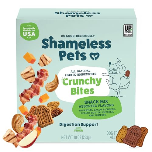Shameless Pets Crunchy Dog Treats 10-Oz