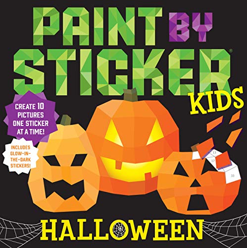 Paint By Sticker Kids' Activity Books: Halloween