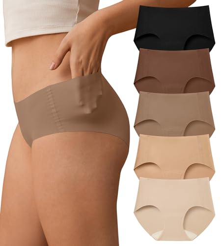 SHARICCA Womens Seamless Underwear No Show Deal