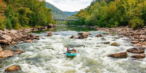 West Virginia Rafting and Adventure Activities Deals