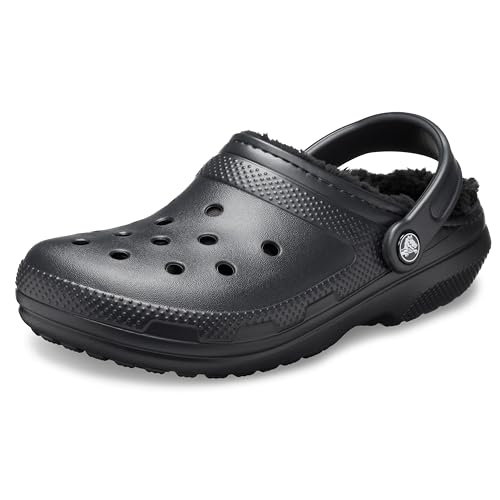 Crocs Unisex-Adult Classic Lined Clog (Black) Deal