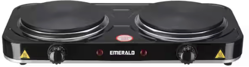 2-Burner 2000W Electric Hot Plate Stove