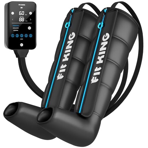 FIT KING Cordless Air Compression Recovery System 5 Zones Leg Massager Small Deal