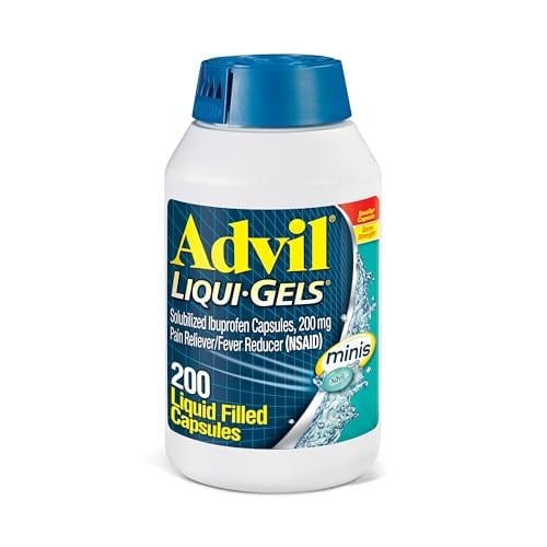 Advil Liqui-Gels Minis 200mg Ibuprofen Pain Reliever & Fever Reducer 200-Count Deal