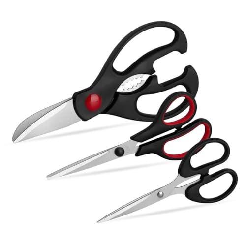 QtoiKce Kitchen Shears 3 Pack