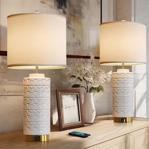 24.75" Table Lamps Set of 2