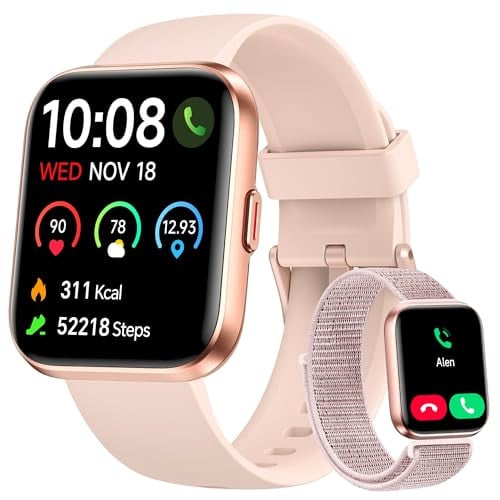Woneligo Smart Watch for Women (Rose Gold) Deal