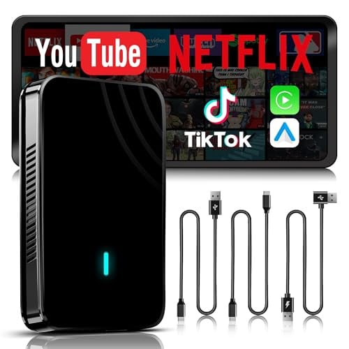 Magic CarPlay Box Wireless CarPlay Adapter with Netflix/YouTube/TF Card