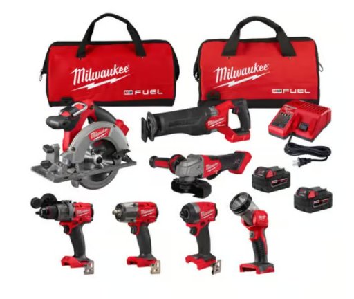 Milwaukee M18 FUEL 7 Tool Combo Kit
