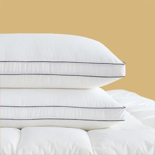 INSPIRE CRAFTER Goose Down Pillows Queen Size Set of 2 Deal