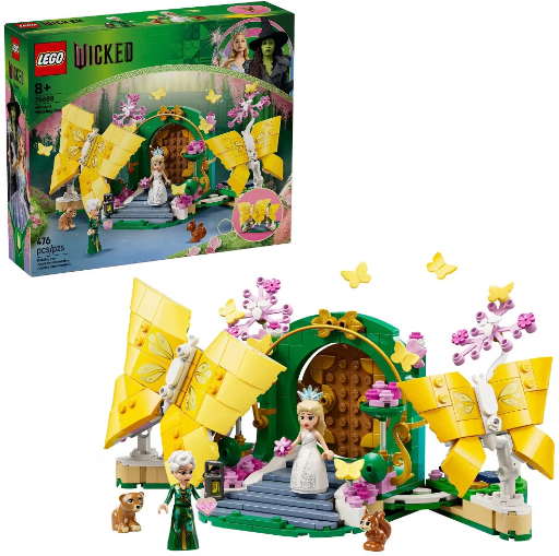 476-Piece LEGO Wicked Glinda's Wedding Day Building Set (75688)