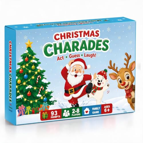 Christmas Charades Game for Kids Deal