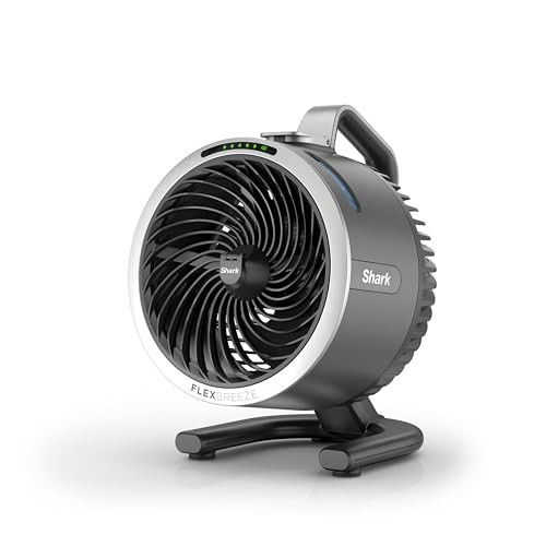Shark FlexBreeze HydroGo Misting Portable Fan (Grey)