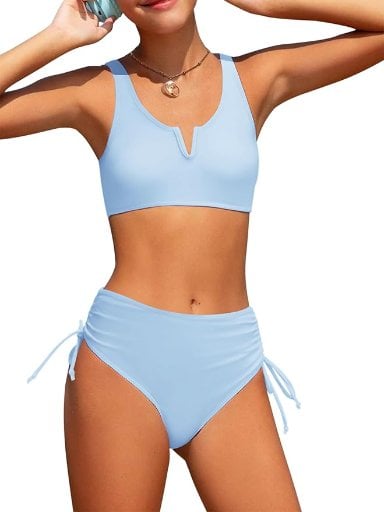 Girls' Two Piece Bathing Suit