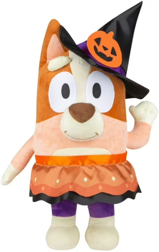 Halloween Porch Greeter Bingo as Witch Bluey 