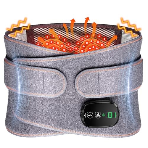 Waist Massager w/ Heat & Vibration (3 Levels)