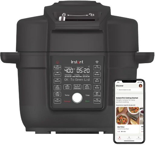 Instant Pot Duo Crisp 6.5QT Ultimate Lid WiFi Multi-Cooker and Air Fryer