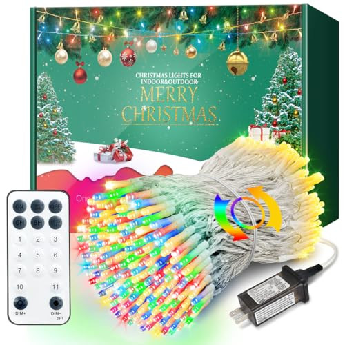 LAMYAR 1000 LEDs 328FT Color Changing + Warm White Lights