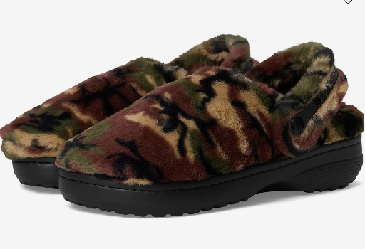 Crocs Women's Classic Unfurgettable Clogs Army Green/Multi