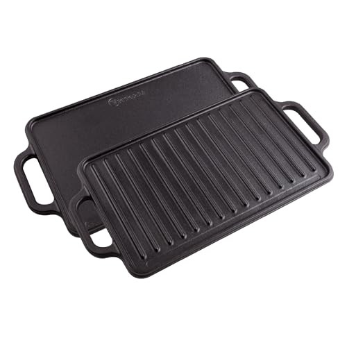Victoria Rectangular Cast Iron Griddle GDL-189
