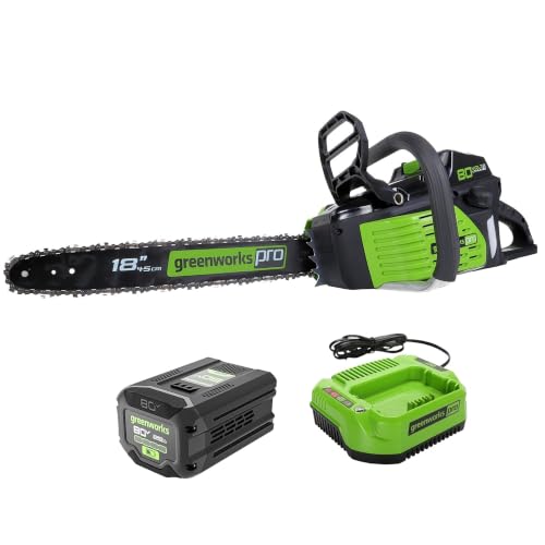 Greenworks 80V 18" Brushless Cordless Chainsaw