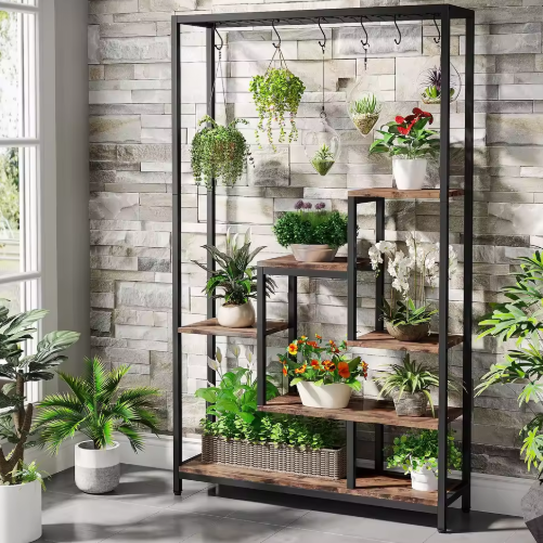 Tribesigns 5 Tiers Tall Indoor Plant Stand 70.9 inches