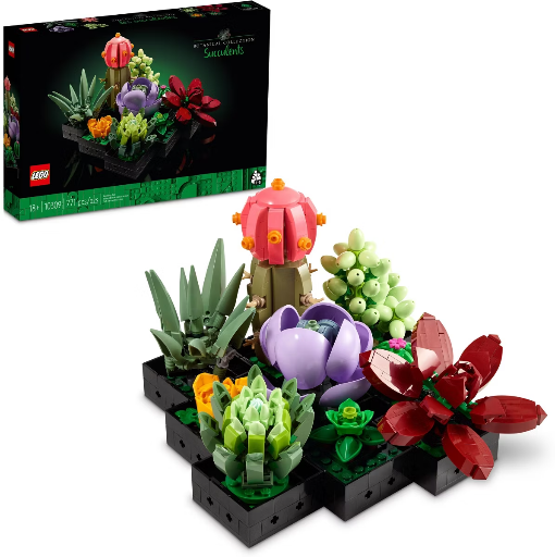 LEGO Icons Succulents Plants and Flowers Set (10309) 771 pcs