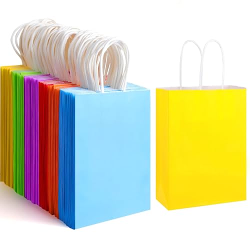 XPCARE 32-Pack Paper Gift Bags 5.25×3.25×8.25” Deal