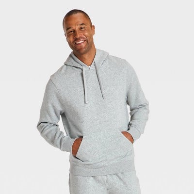 Goodfellow & Co Men's Every Wear Fleece Hooded Sweatshirt with Pockets