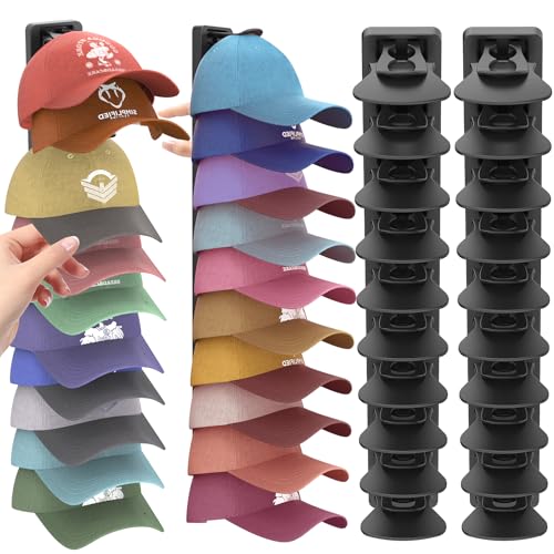 HeQe Baseball Cap Organizer 2-Pack