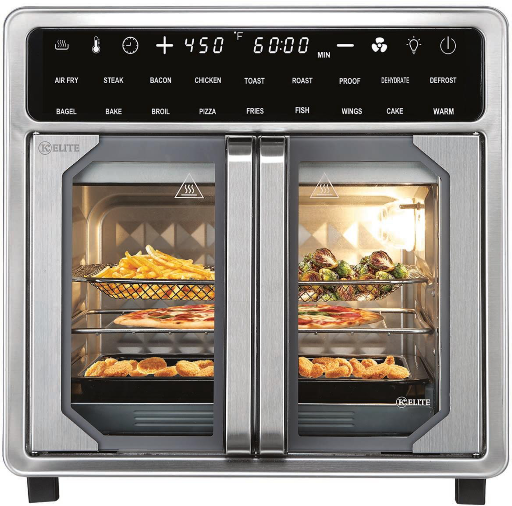 Kitchen Elite 16QT French Door Air Fryer Oven Deal