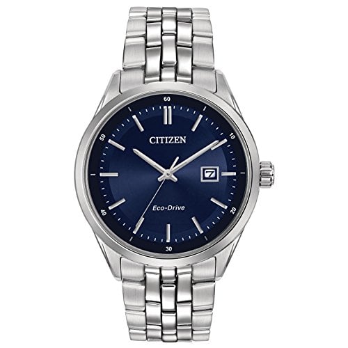 41mm Citizen Men's Classic Addysen Eco-Drive Sapphire Crystal Stainless Steel Watch Deal