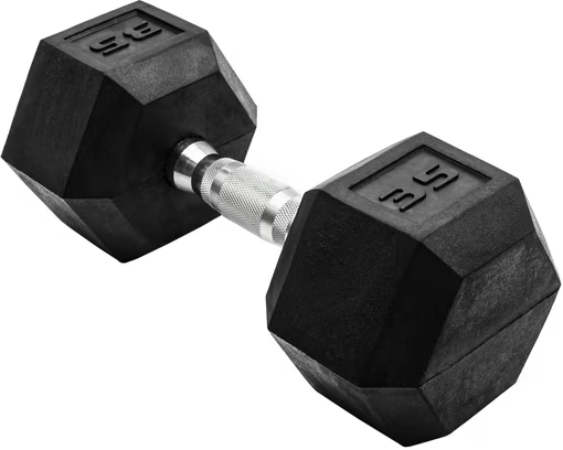 CAP Barbell 35lb Coated Hex Dumbbell Single Deal