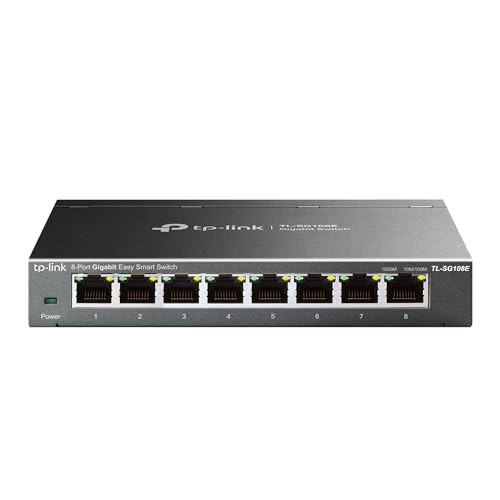 TP-Link 8 Port Gigabit Easy Smart Managed Switch