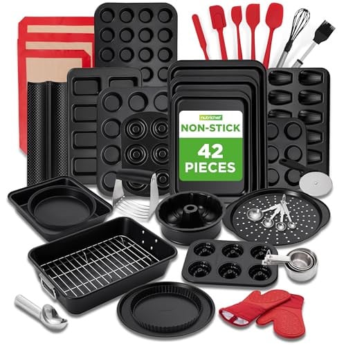 NutriChef 42-Piece Ultimate Nonstick Bakeware Set Deal
