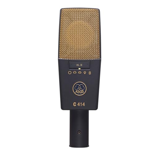AKG Pro Audio C414 XLII Studio Grade Professional Large Diaphragm, Dual-Capsule, Vocal and Instrument Condenser Microphone Deal