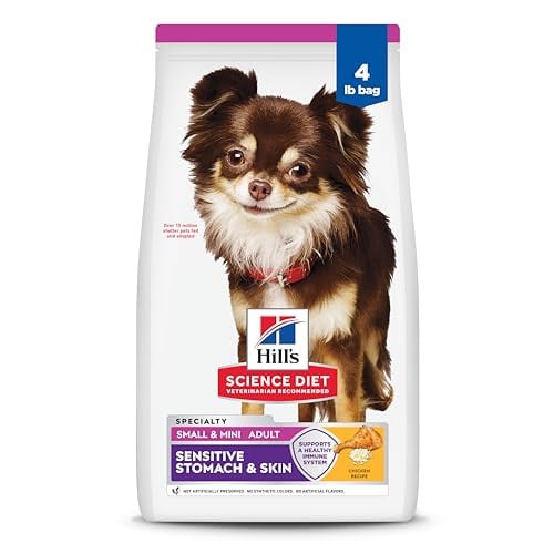 Hill's Science Diet Sensitive Stomach & Skin Adult 1-6 Dry Dog Food 4-Pound Deal